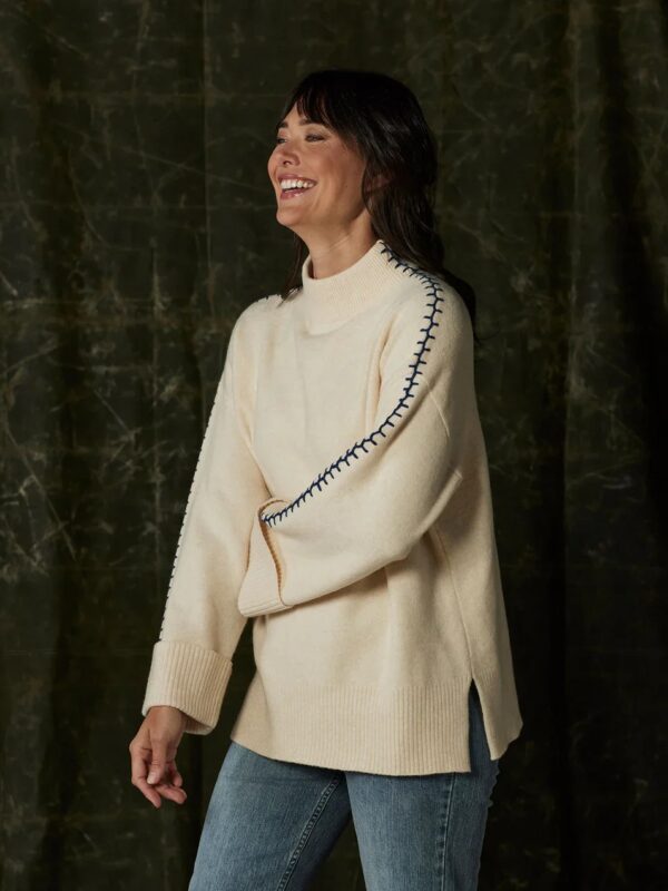 Sueter Tejida oversize