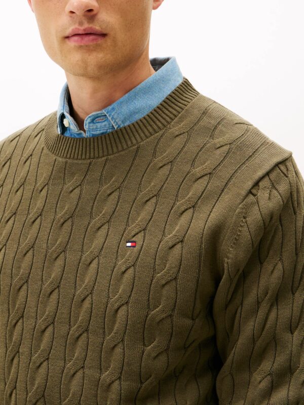 Sweater Tommy Hilfiger Cable Knit Crewneck
