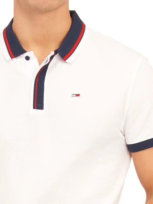 Camisa  Tommy Blanca Tipo Polo